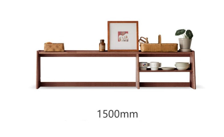 Sideboard shelf , kitchen shelf oak solid wood"