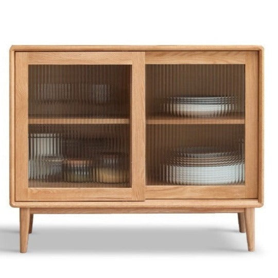 Oak Solid Wood Sideboards, Buffet Cabinets