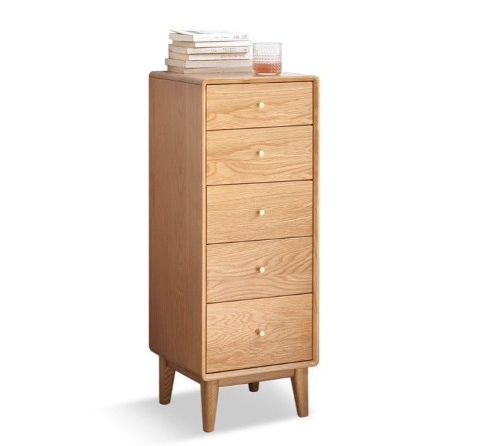 Chest of drawers ,multi-functional storage cabinet combination Oak solid wood"