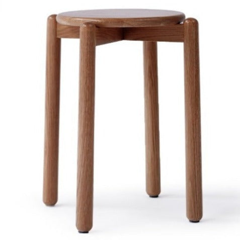 4 pcs Stackable Small Stool solid wood: