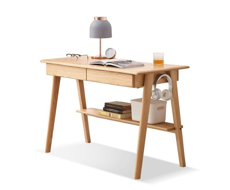 Office desk Oak solid wood"