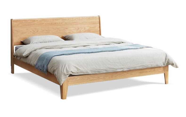 Bed Oak solid wood"
