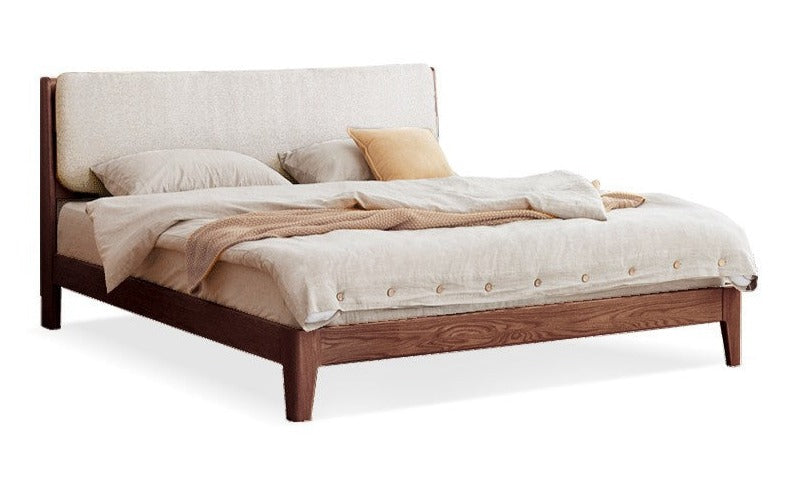 Bed Oak solid wood"_)
