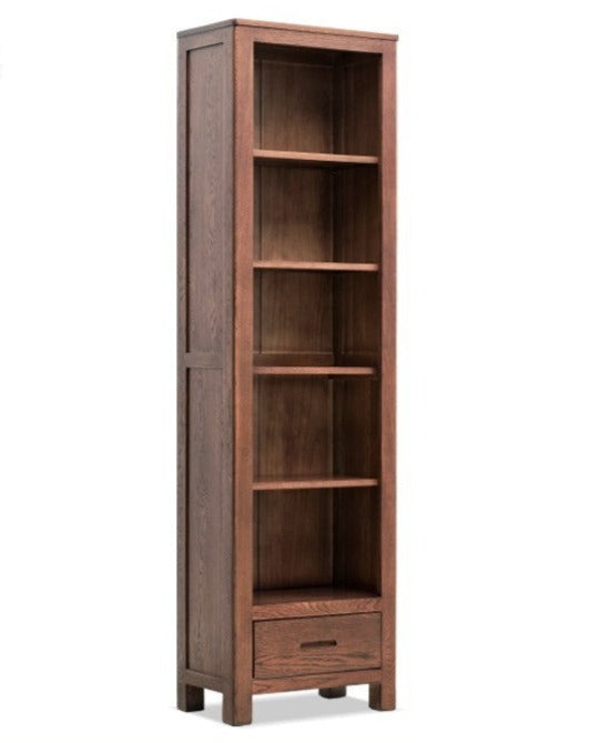 Solid wood bookcase"