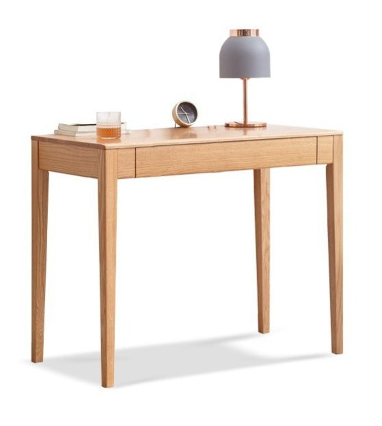 Small desk Oak solid wood"