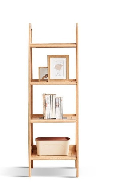 Oak solid wood Multi Layer Shelf ,Bookshelves, flower racks -