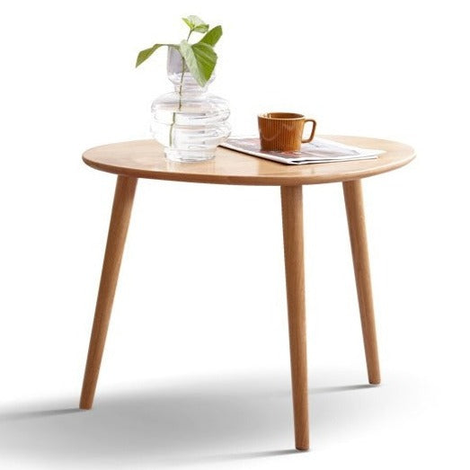 Oak soli wood Combination shape side table :