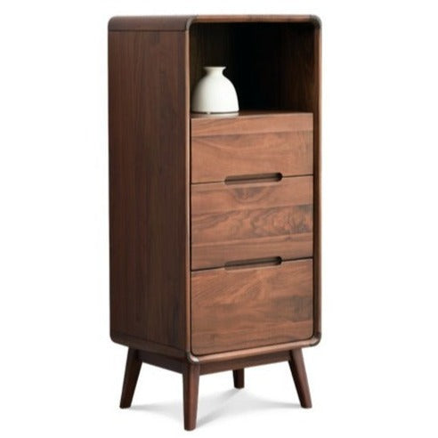 Black Walnut solid wood Side cabinet -