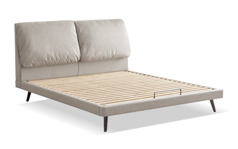 Technological fabric Bed,Genuine Leather Bed"_)