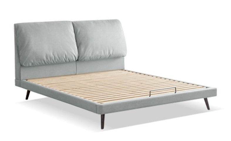 Technological fabric Bed,Genuine Leather Bed"