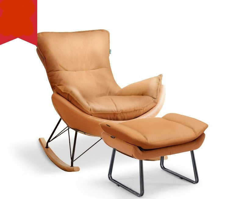 Mid Century Modern rocking armchair)