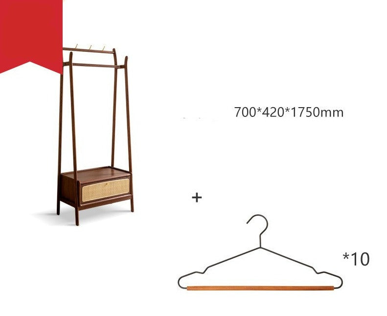 Сlothes hanger rack Oak solid wood"