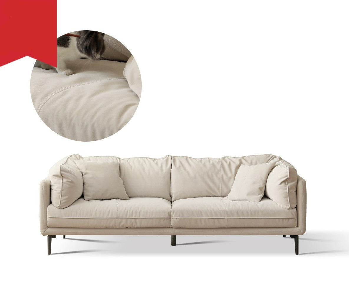 Cat scratch fabric sofa)
