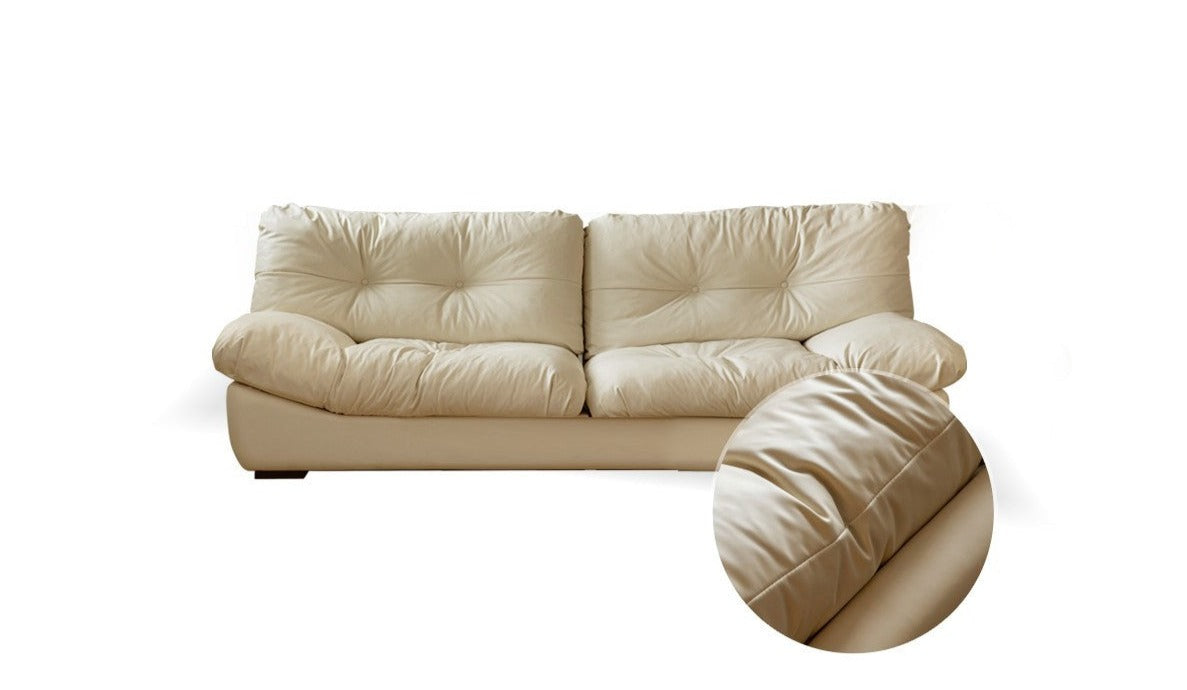 Italian style cloud sofa, frame Russian birch wood+
