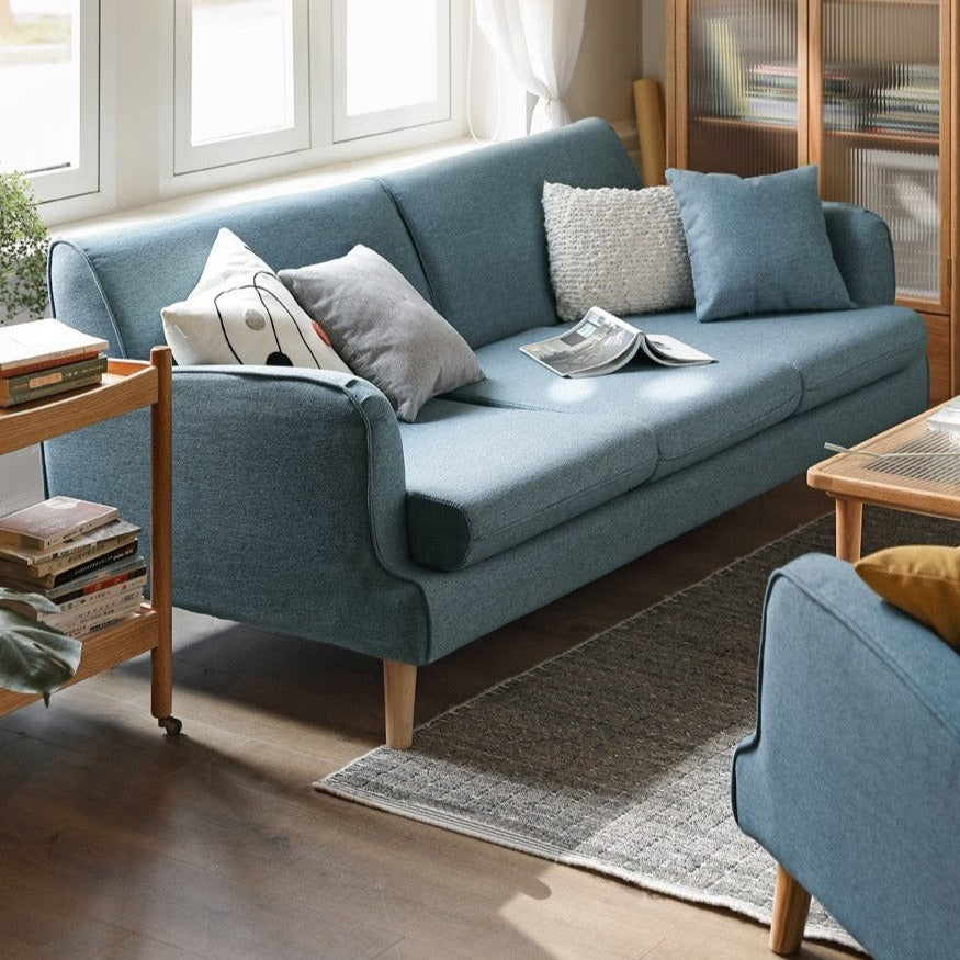 Simple modern fabric sofa"