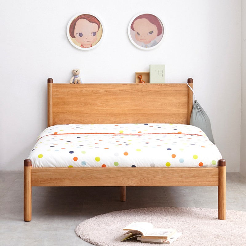 Kids bed oak solid wood"