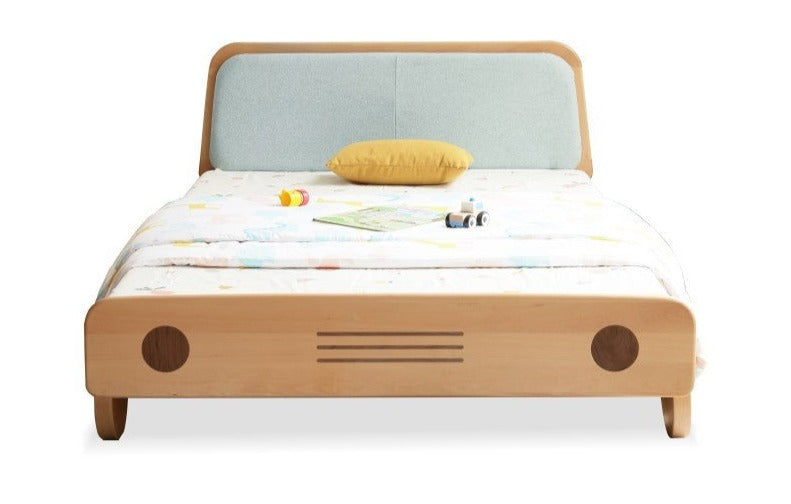 Cartoon Car Bed Beech solid wood"