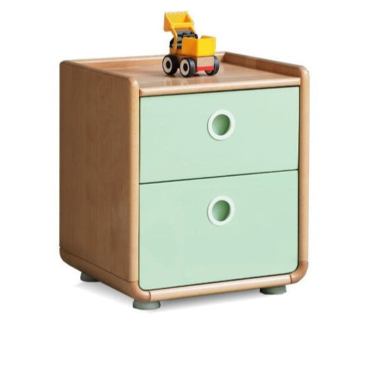 Beech Solid Wood Kids Nightstand