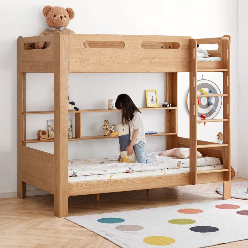 Solid wood on sale bunk beds