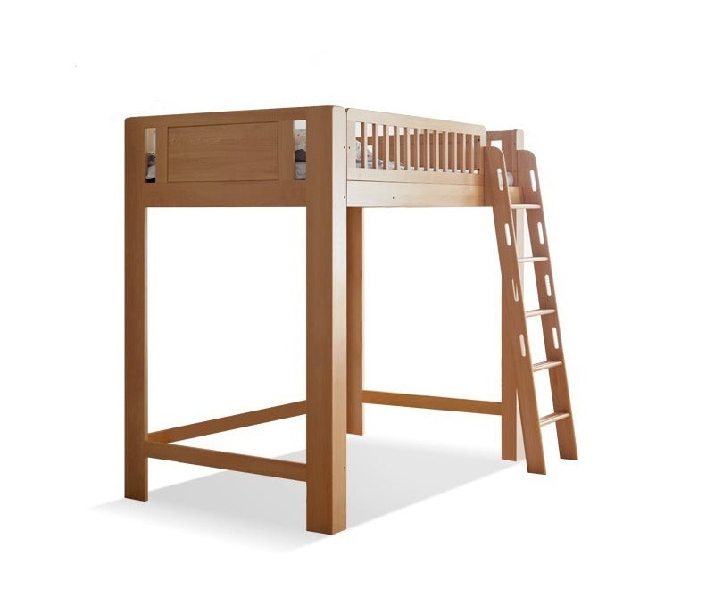 Hardwood shop loft bed