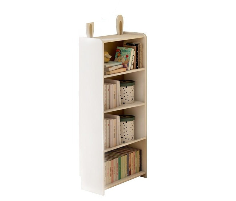 Desk Bookcase Combination Beech Solid Wood"