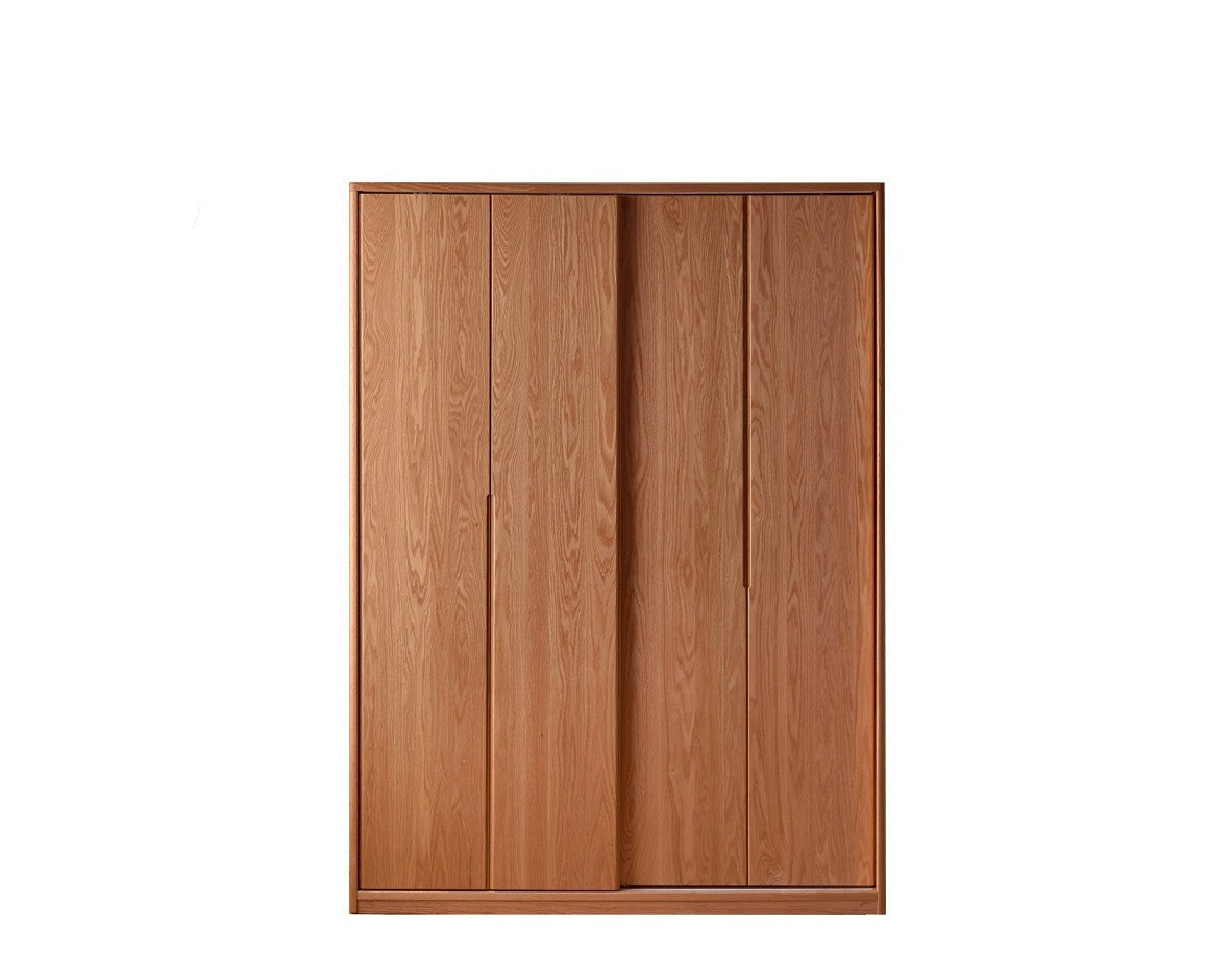 Wardrobe sliding door Oak solid wood"
