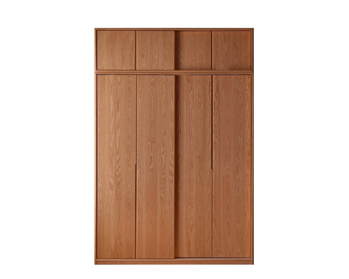 Oak solid wood Wardrobe sliding door