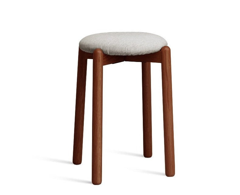 Makeup stool Oak solid wood*