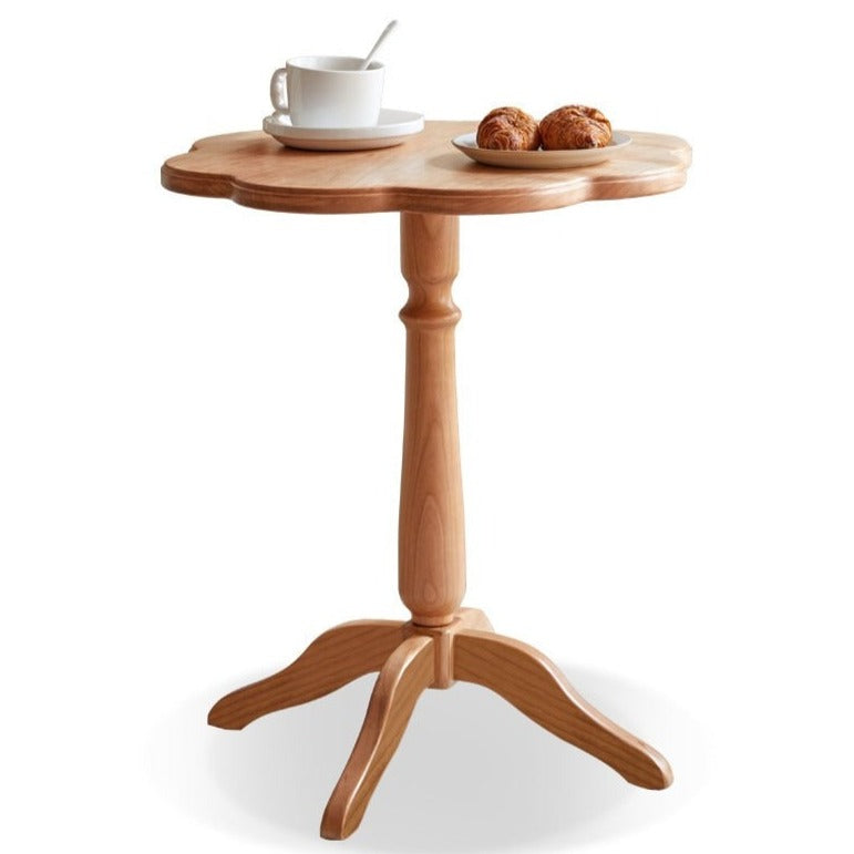 Cherry wood Retro side table-