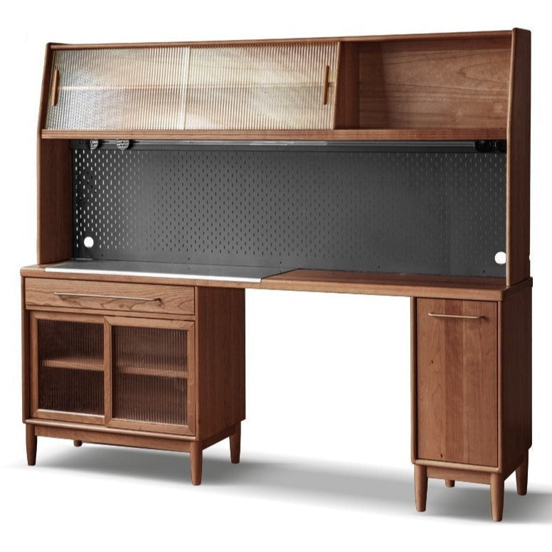 Cherry wood, Oak Solid wood Buffet cabinet :