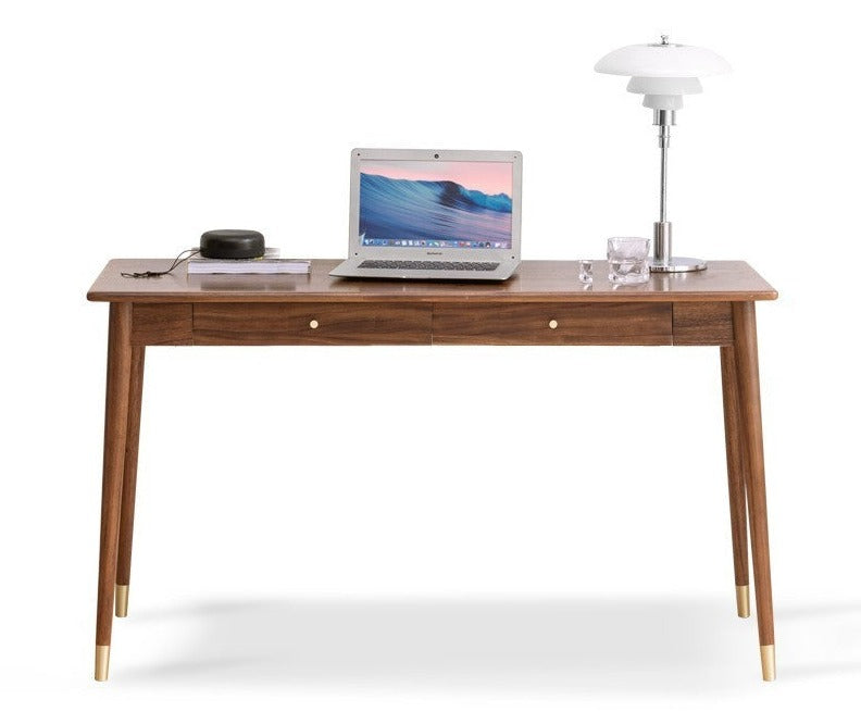 Black Walnut solid wood Office desk-