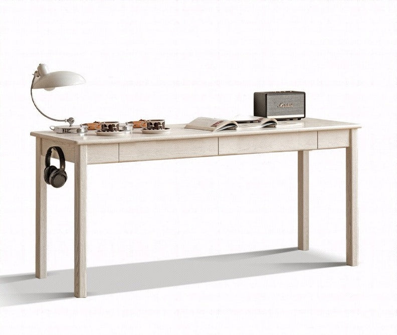 Off white wood deals desk