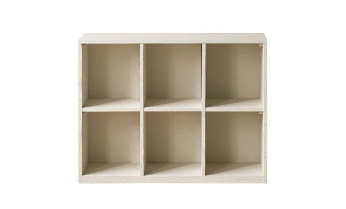 OAK solid wood bookcase cream Office desk"