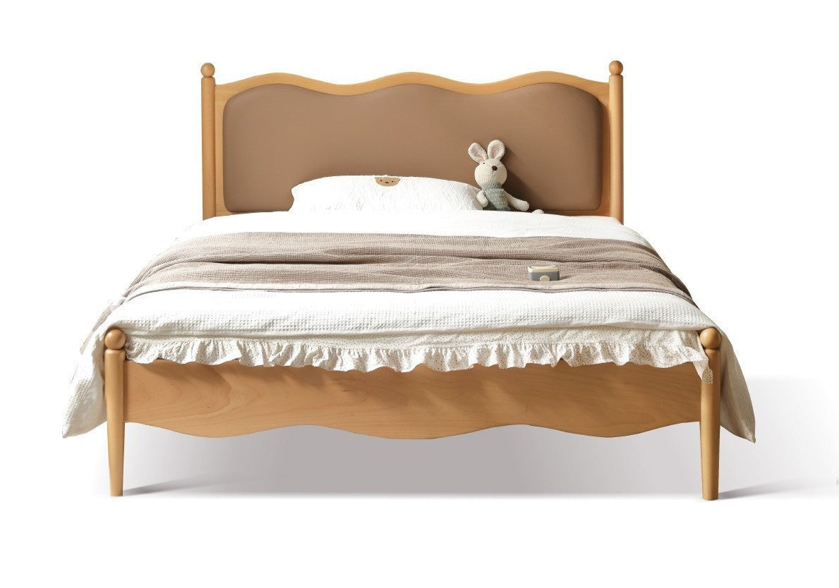 Princess wooden bed best sale