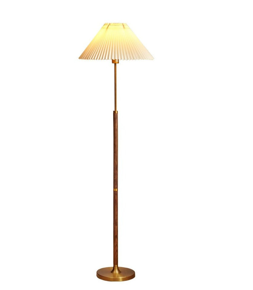 Ash solid wood floor modern atmosphere vertical lamp
