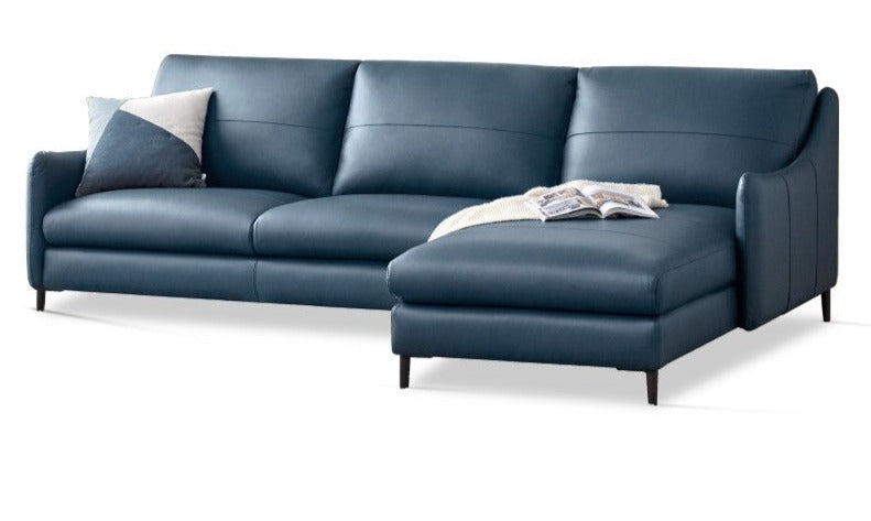 Full genuine leather sofa)