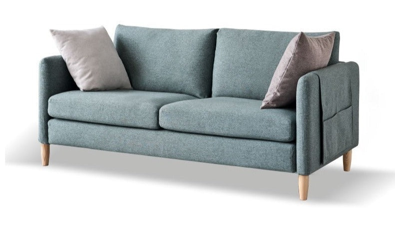 Fabric sofa simple modern)