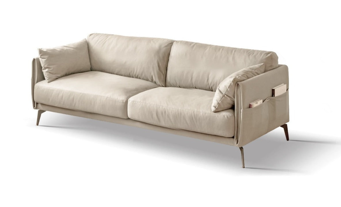 Light luxury technology fabric sofa)