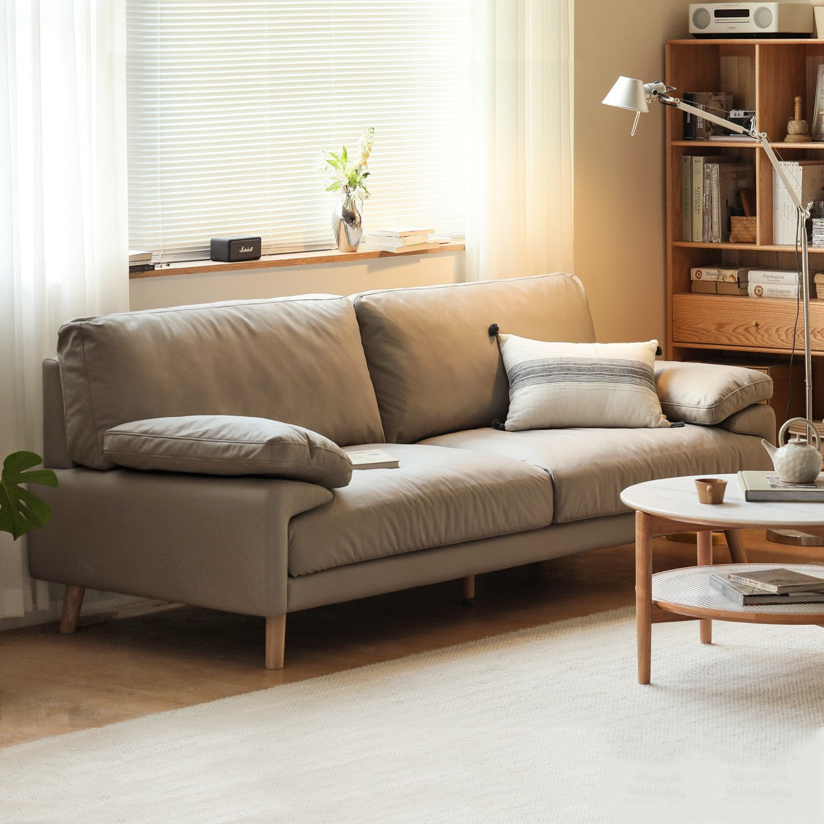 Technology Cloth Modern Simple Down Sofa+