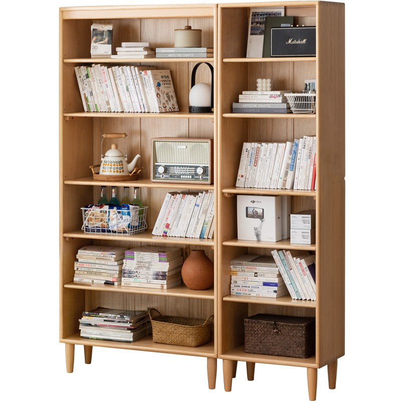Beech Solid Wood Bookshelves Storage Shelf"-