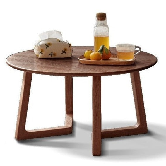 Oak solid wood Round coffee tabler-