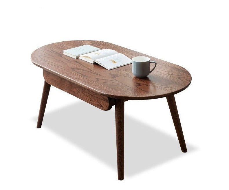 Luxury Coffee table, tea table Oak solid wood+
