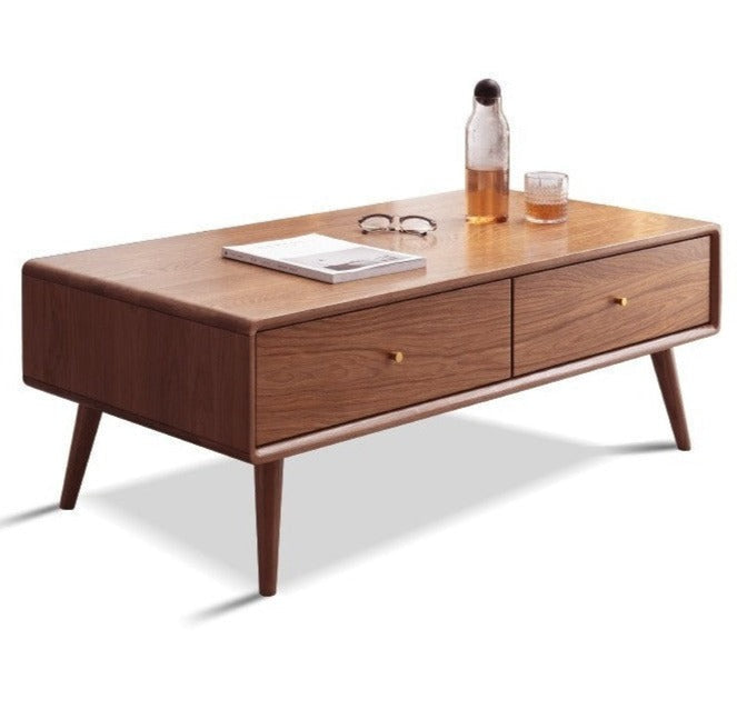 Oak Solid Wood Nordic Modern Coffee Table