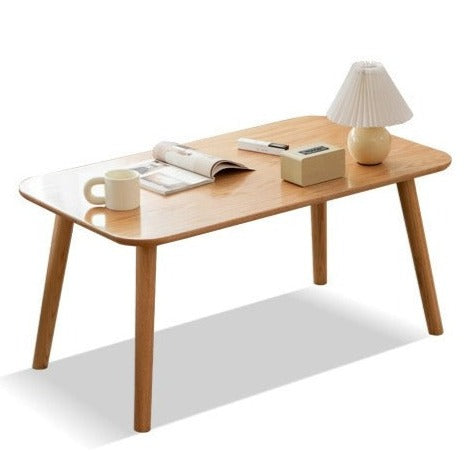 Oak solid wood modern minimalist Coffee table -