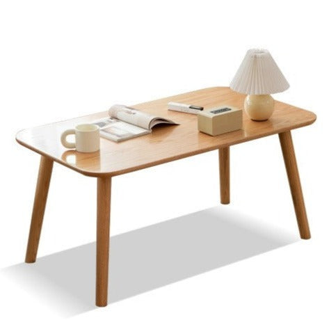 Oak solid wood modern minimalist Coffee table -