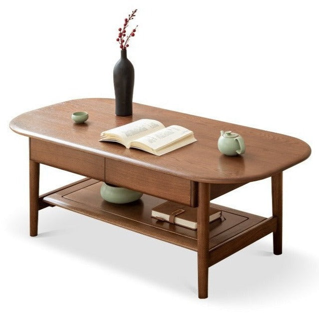 Ash, Oak solid wood Coffee table: