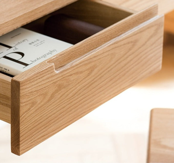 Office desk Oak, Beech solid wood"