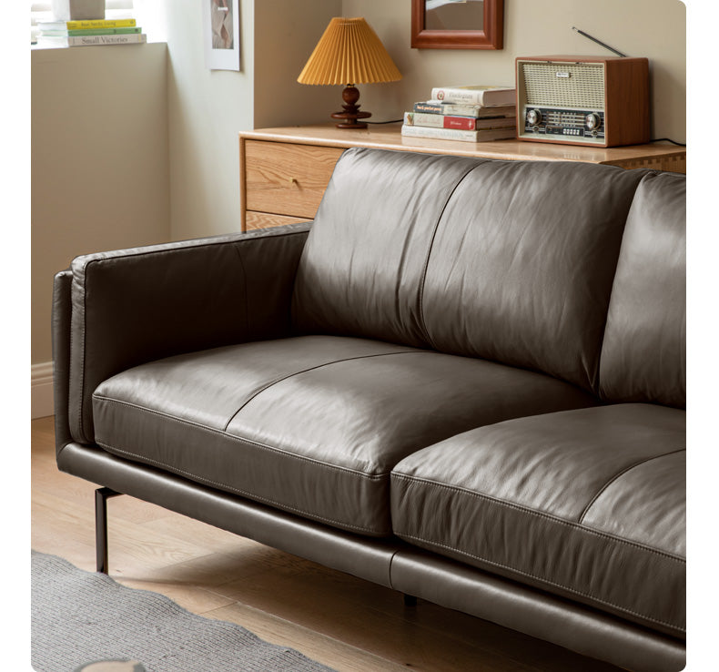Luxury cow leather sofa, Technology Fabric sofa+