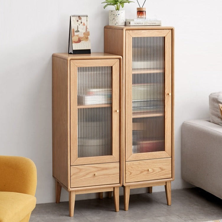 Side cabinet Ash, Oak solid wood+