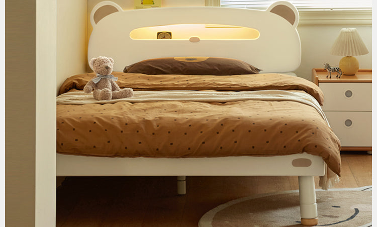 Little White Bear kids Bed poplar solid wood")